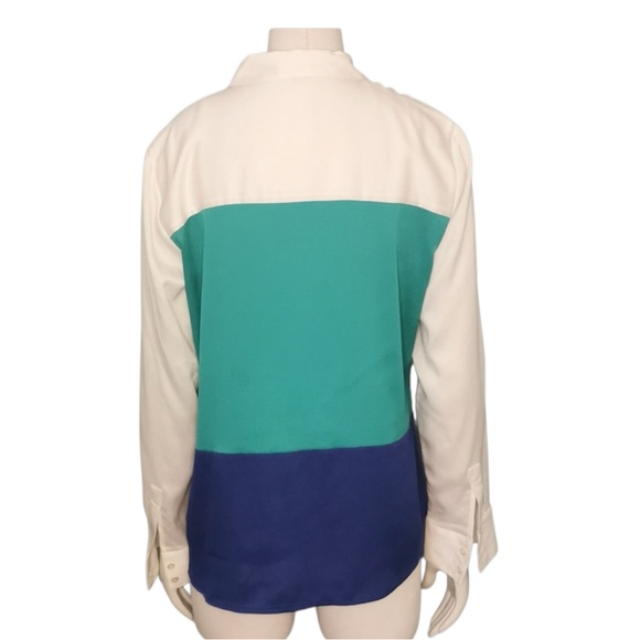 👠 Ann Taylor Blouse, Size 10P - Picture 4 of 7